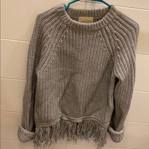 Fringe sweater